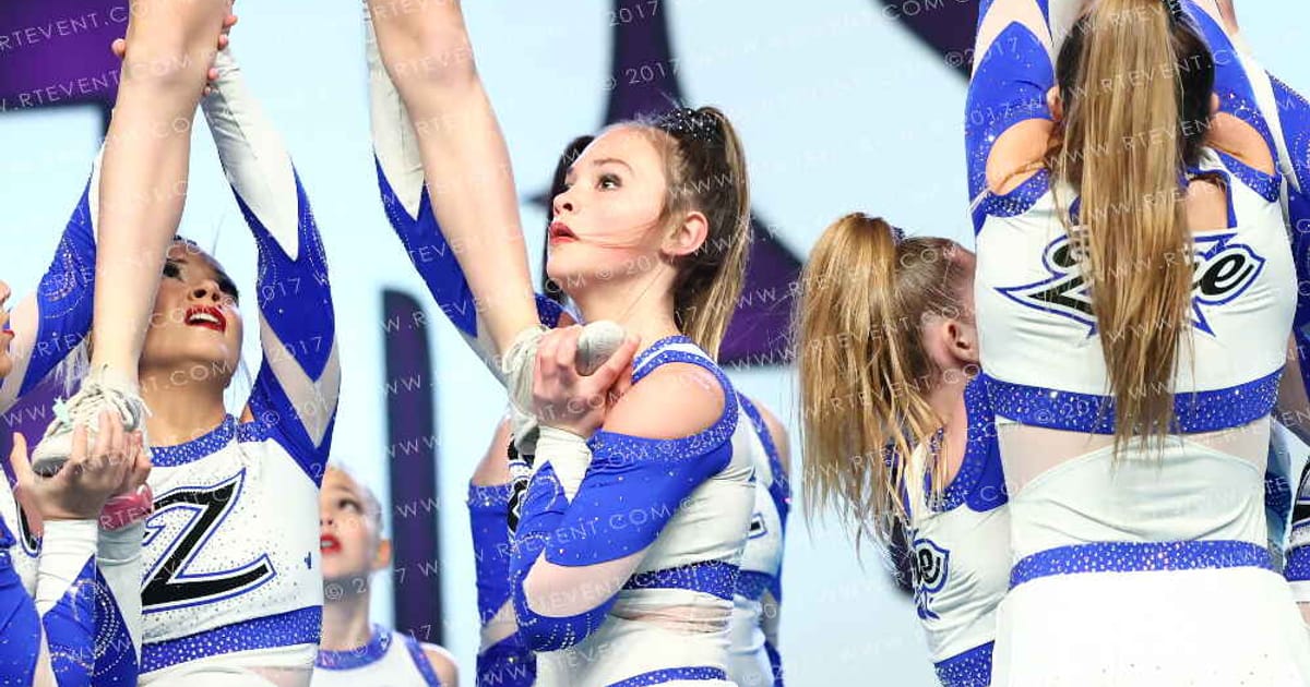 Zone Cheer All-Stars Platinum · CHEERSPORT NATIONALS HALL B2