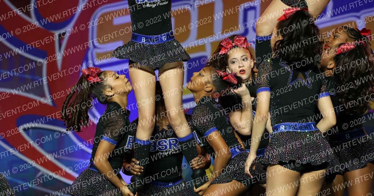 BSRI Allstars Reven6e · Spirit Cheer Grand Nationals DIDII