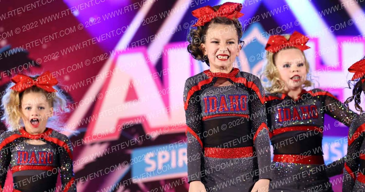 Idaho Cheer Amethyst · Aloha Portland Showdown DIDII