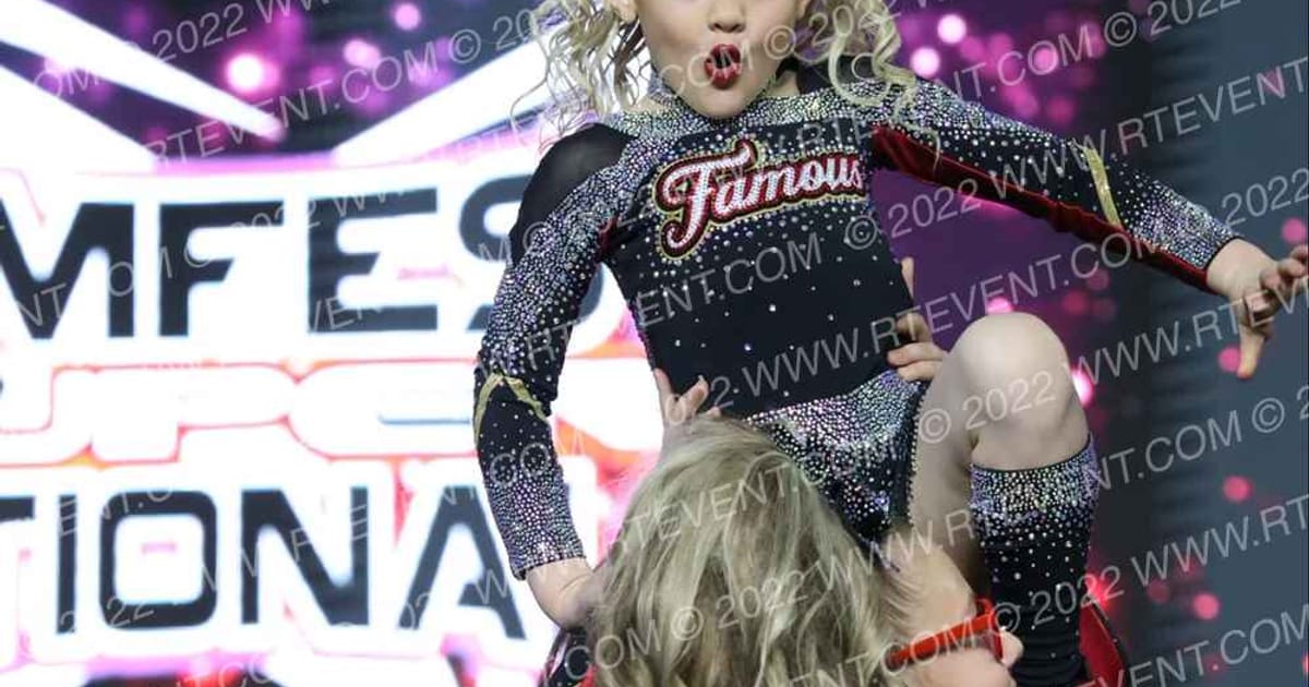 Famous Athletics Mini Midnight · Jamfest Cheer Super Nationals