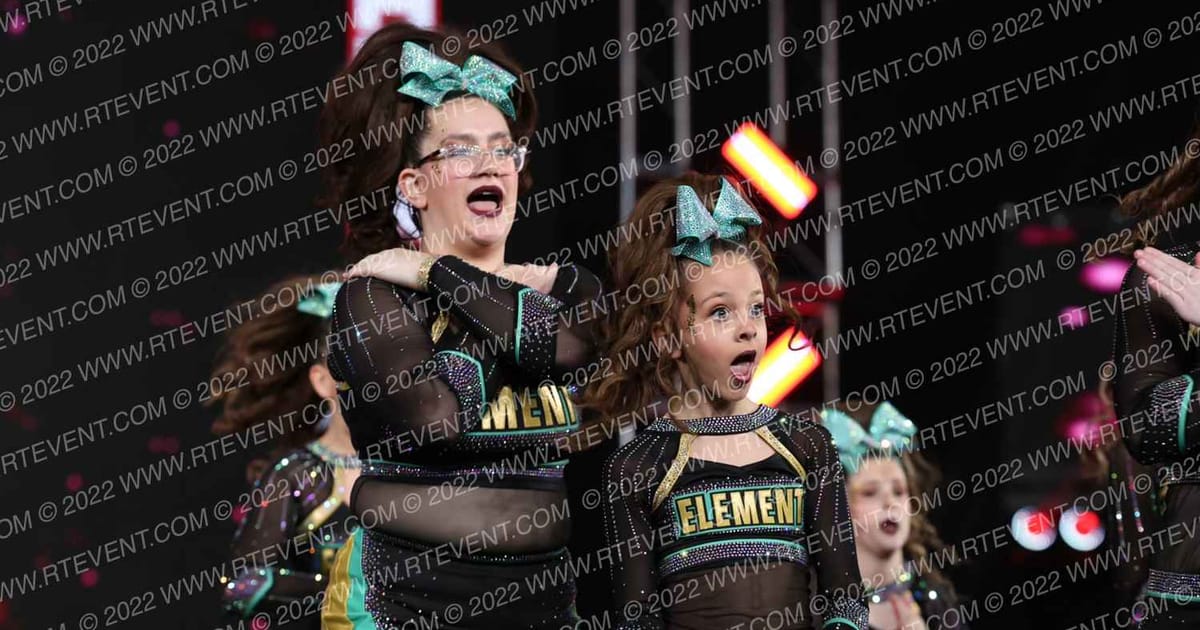 Element Elite Tumbling & Cheer Lady Lithium · Jamfest Cheer Super Nationals