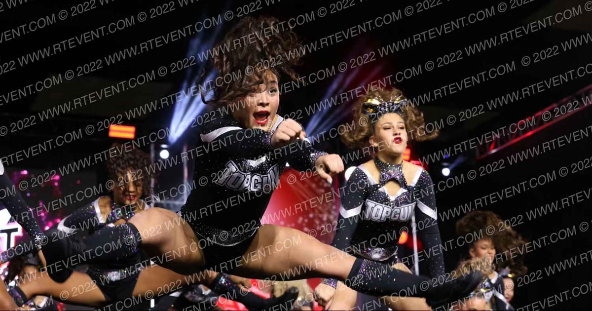 Top Gun All Stars Boujee Bullets · Jamfest Cheer Super Nationals