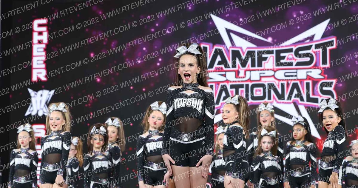Top Gun All Stars Sassy Guns · Jamfest Cheer Super Nationals