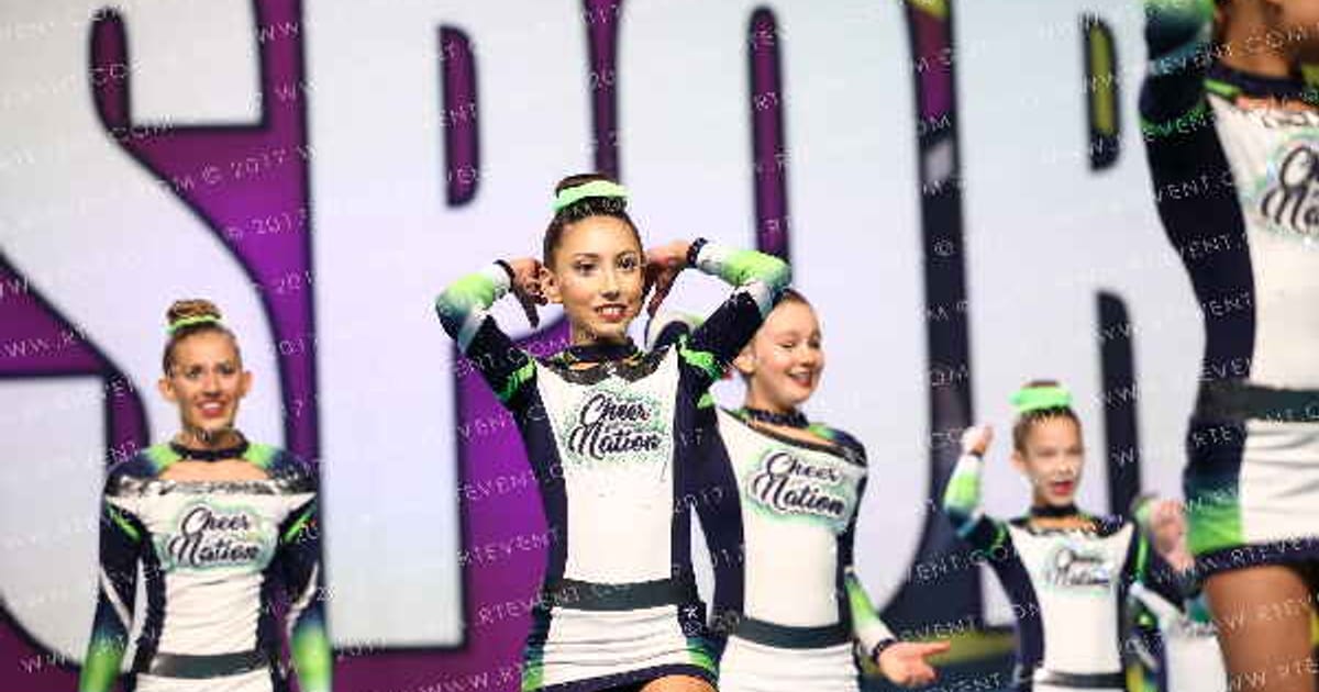 Cheer Nation Athletics Onyx · CHEERSPORT NATIONALS HALL C2