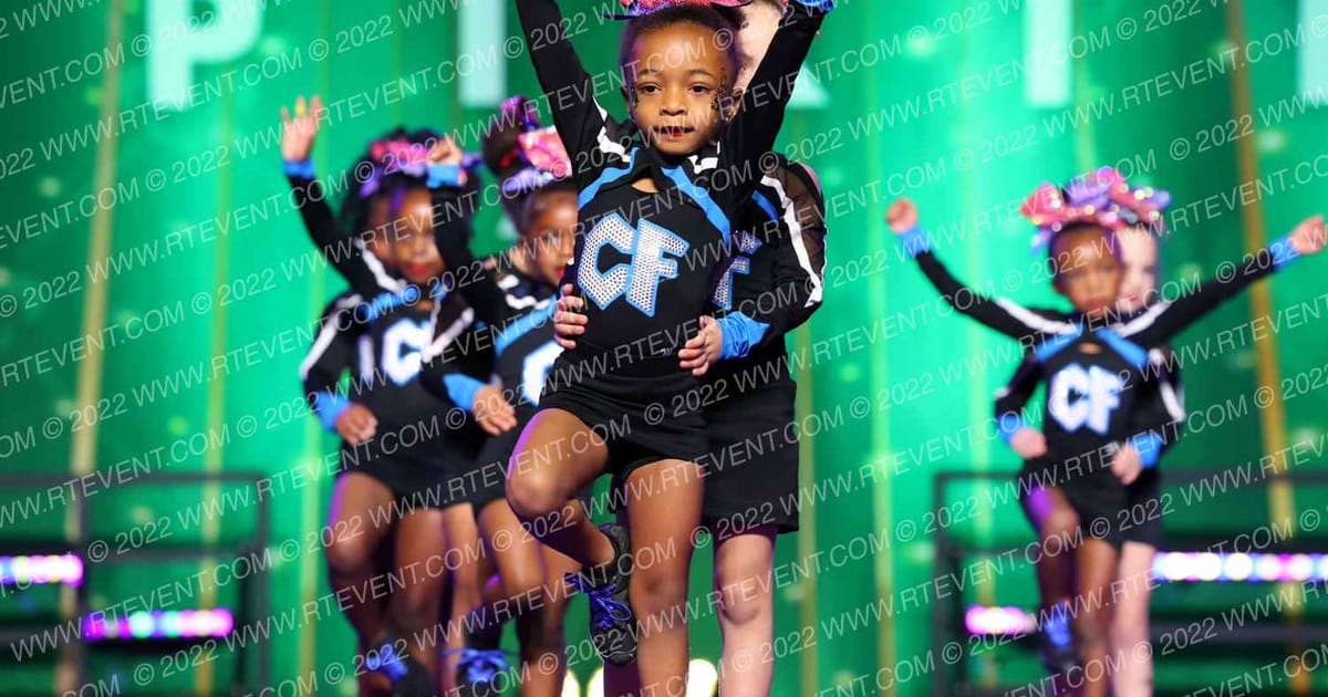 Louisiana Cheer Force Tiny Twisters · Mardi Gras Nationals