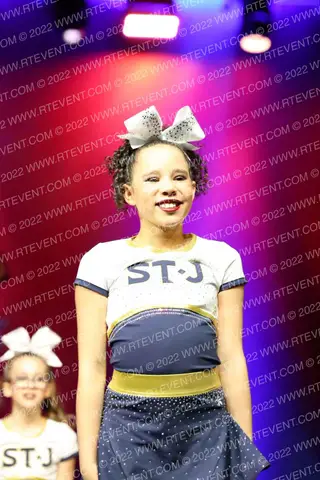 The St James Cheer All-Stars Gold Rush Y1
