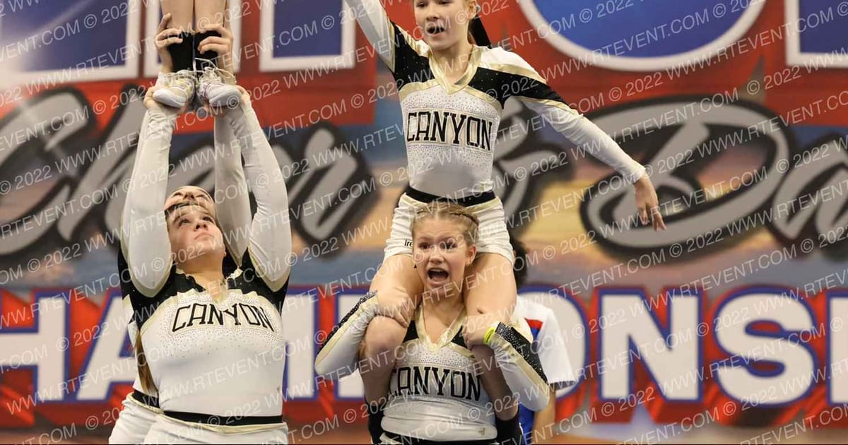Canyon Lake Middle School CLMS Novice Group B · Cheerpros riverside