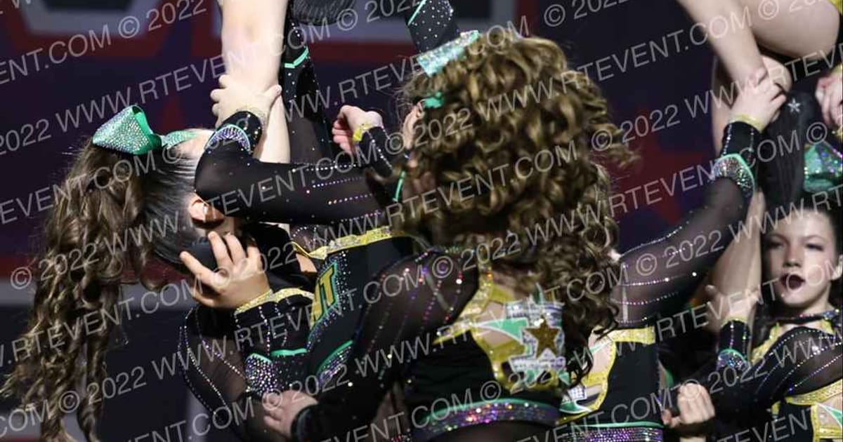 Element Elite Tumbling & Cheer Neon · Jamfest Cheer Super Nationals