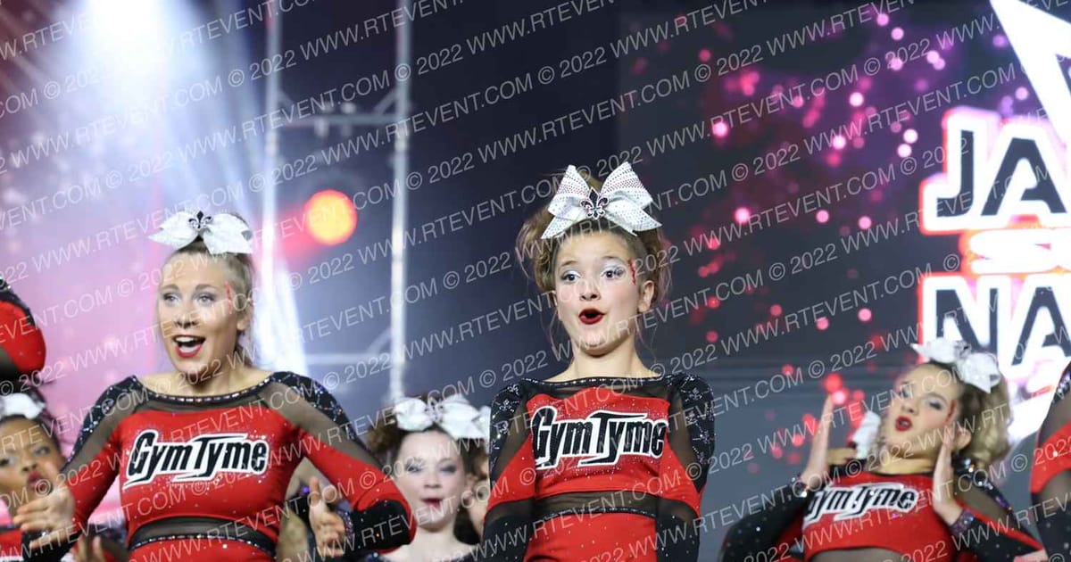 GymTyme All-Stars Kiss · Jamfest Cheer Super Nationals
