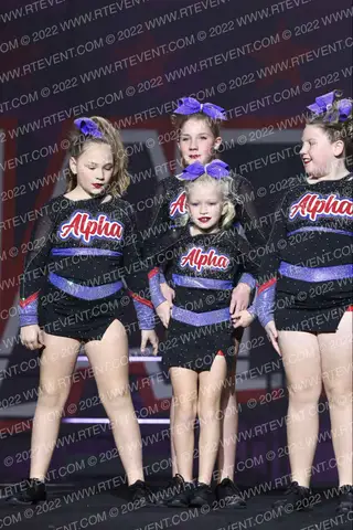Alpha Company Tumbling and Cheer Captains