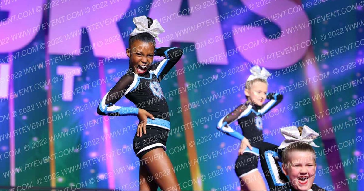 Louisiana Cheer Force Glitter · Mardi Gras Nationals