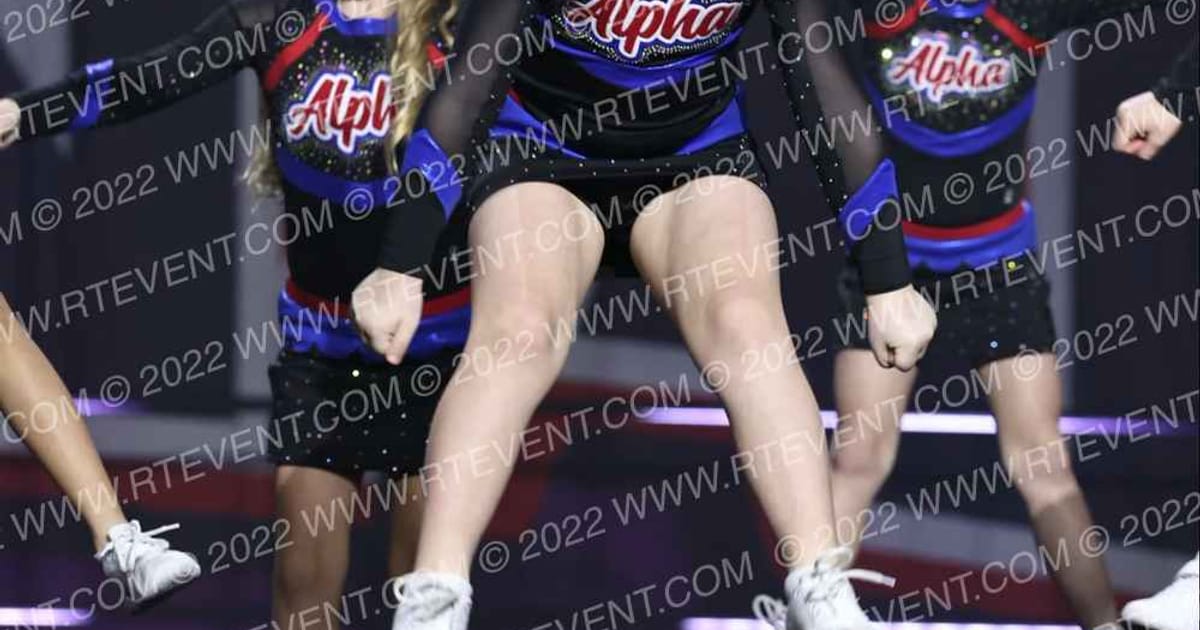 Alpha Company Tumbling and Cheer Mini Generals · Jamfest Cheer Super Nationals