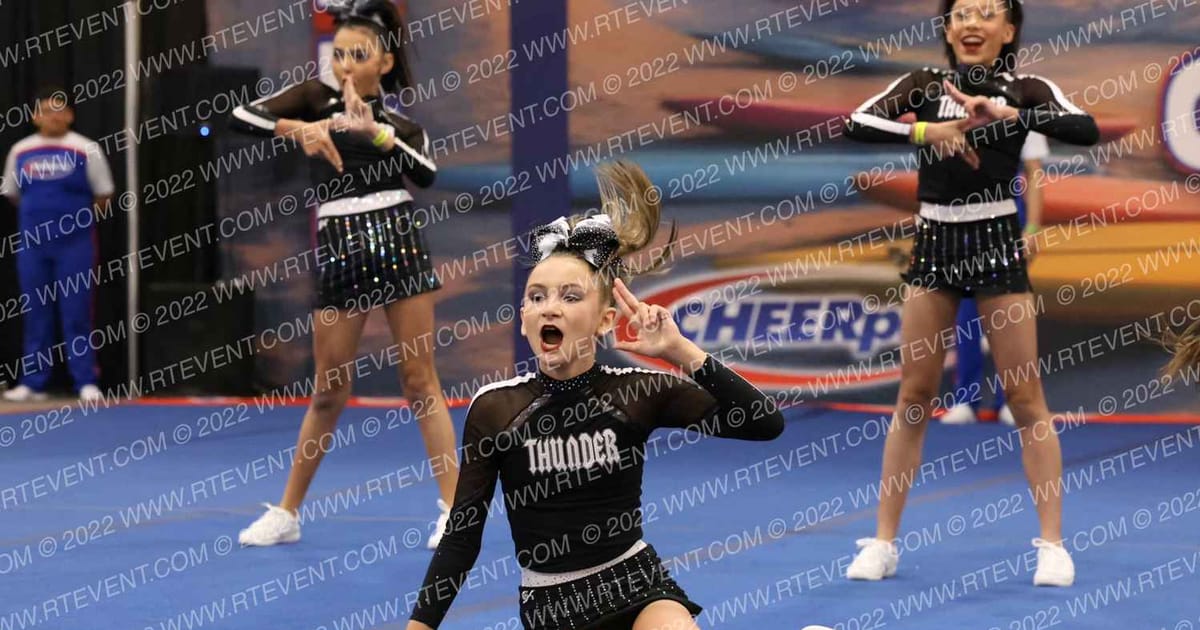 So Cal Thunder SHOCK · Cheerpros riverside