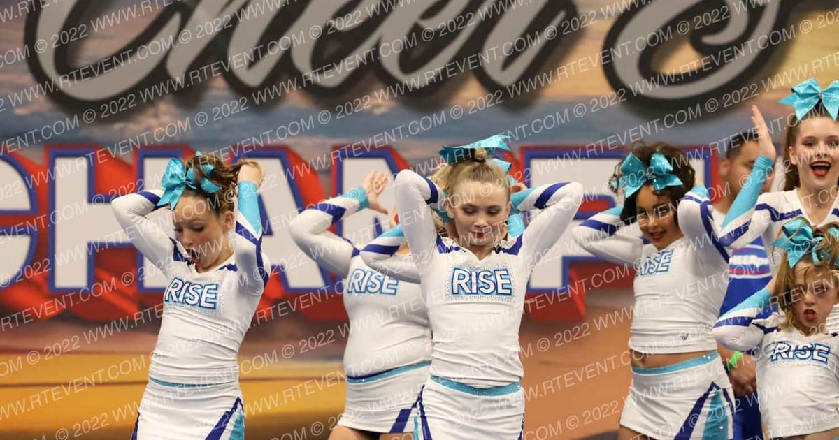 Rise Up Athletics Teal Tide · Cheerpros riverside