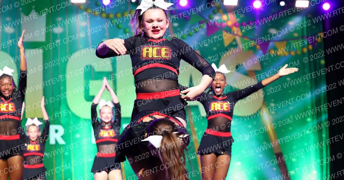 ACE Cheer Company Majors · Mardi Gras Nationals