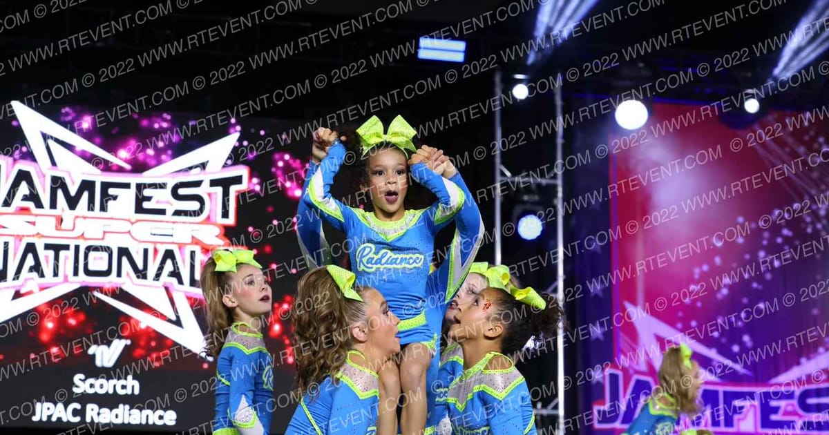 JPAC Radiance Scorch · Jamfest Cheer Super Nationals