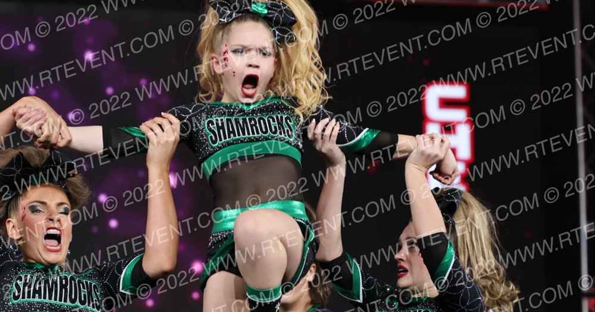 GU Shamrocks 4 Leaf Clovers · Jamfest Cheer Super Nationals