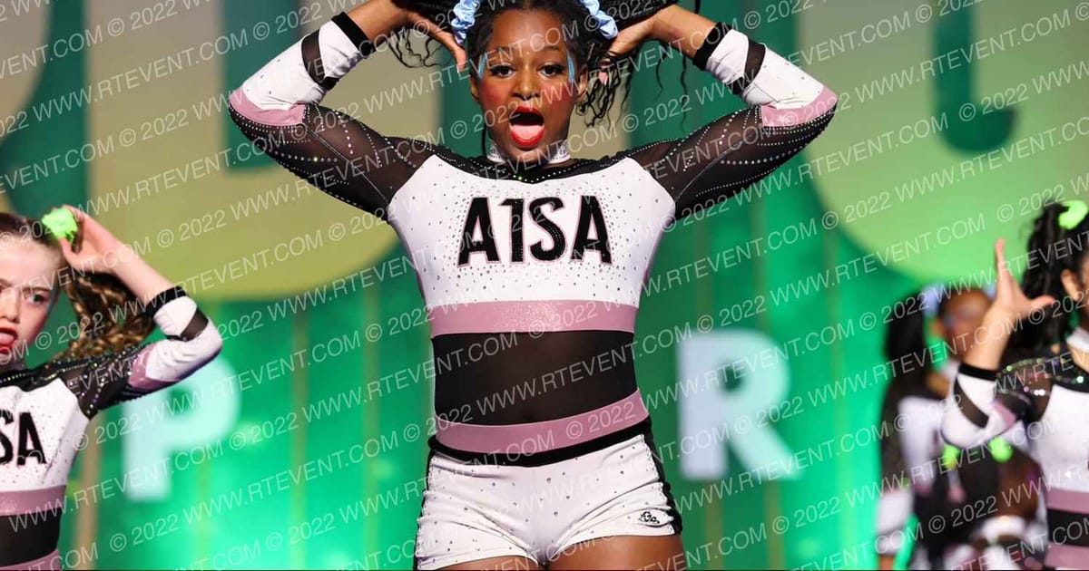 A1 Spirit Athletics Sassy Rose · Mardi Gras Nationals