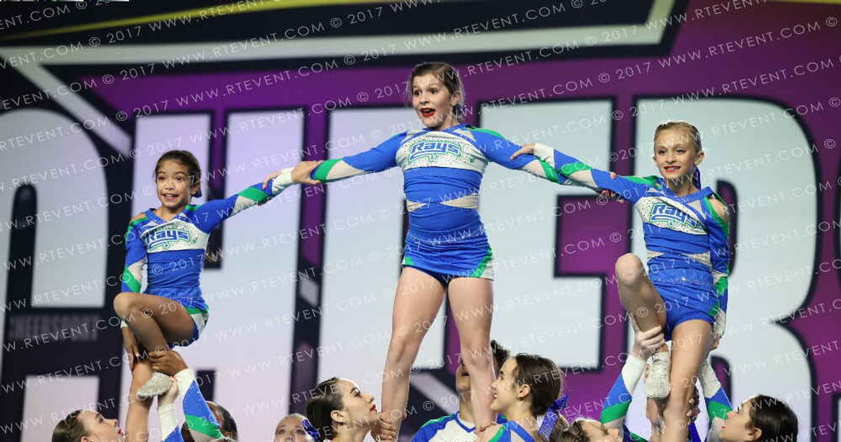 The Stingray Allstars Sun · CHEERSPORT NATIONALS HALL C1