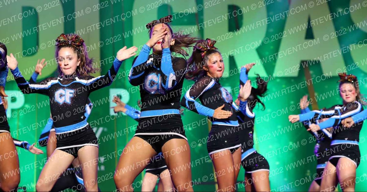 Louisiana Cheer Force Fire · Mardi Gras Nationals