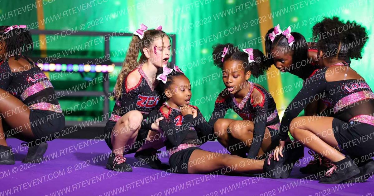Zachary Cheer Athletics Smoke · Mardi Gras Nationals