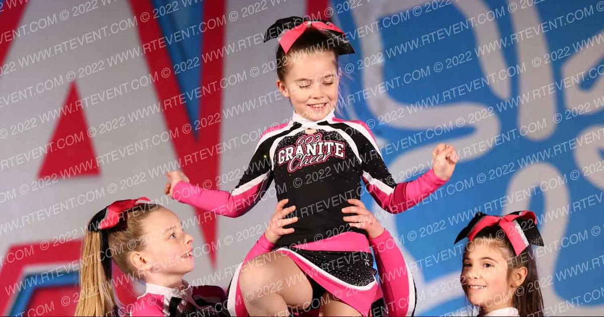 603 Granite Cheer Sparks Team · Aloha Worcester Showdown DIDII