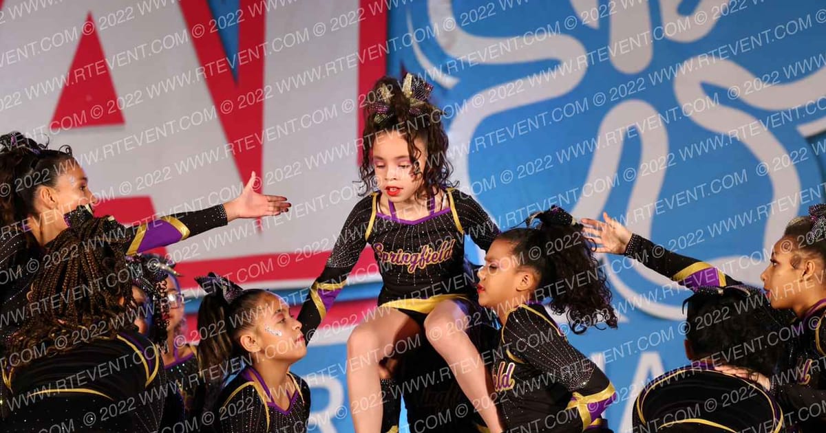 Springfield Cheerleading Xplosion · Aloha Worcester Showdown DIDII