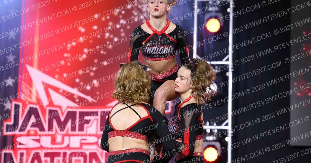 Indiana Elite Sapphire · Jamfest Cheer Super Nationals