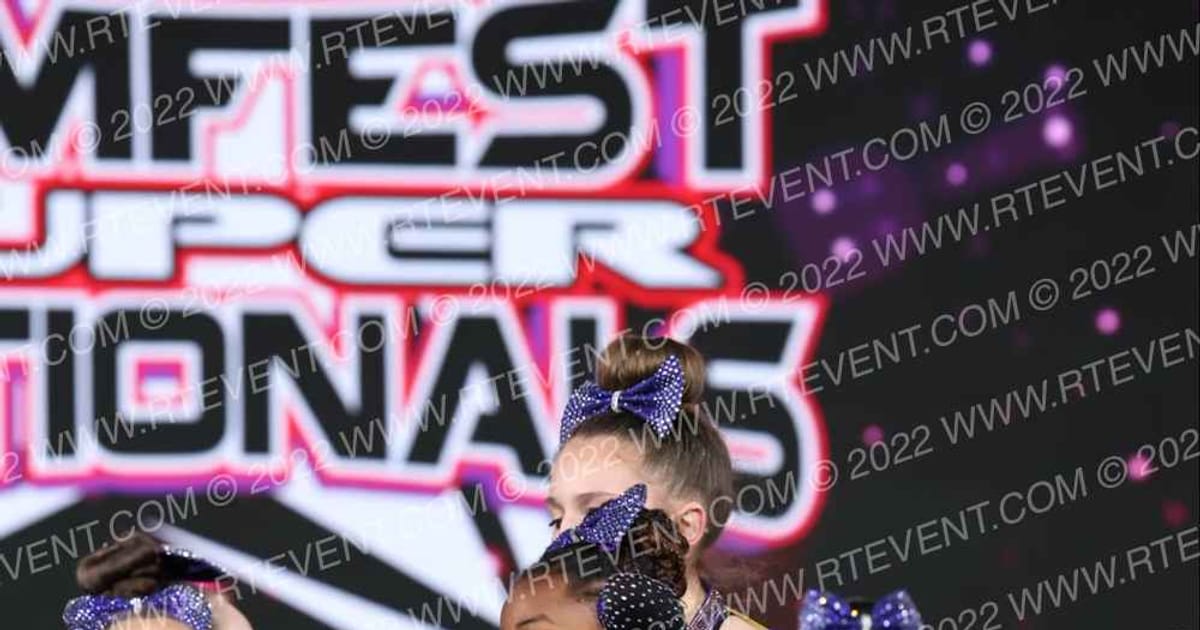 York Elite All Stars Purple Reign · Jamfest Cheer Super Nationals