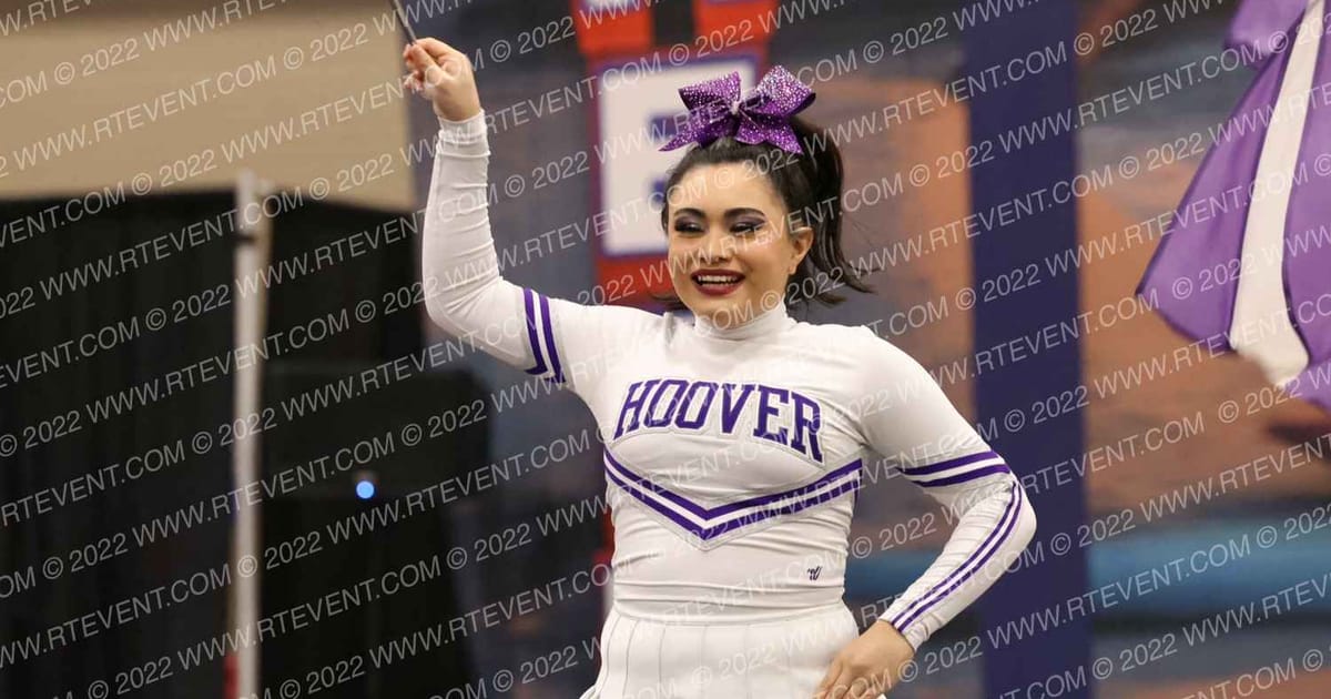 Hoover High School 1 Flag · Cheerpros riverside
