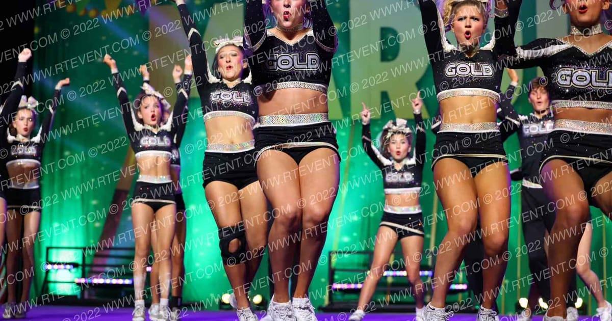 Louisiana Cheer Force Gold · Mardi Gras Nationals