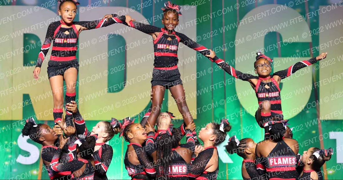 East Coast Flames Allstars GI Jane · Mardi Gras Nationals