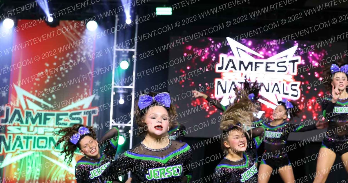 Jersey All Stars Sinners · Jamfest Cheer Super Nationals