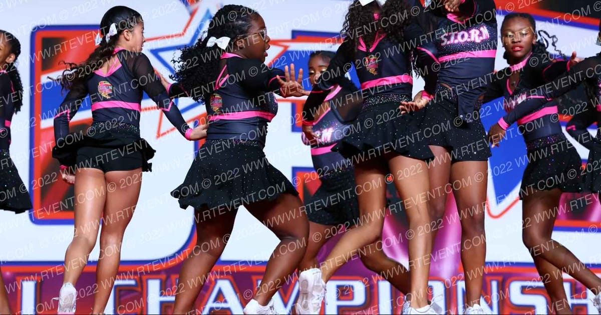 S.T.O.R.M Cheerleading Black Frost · Spirit of Hope Grand Nationals