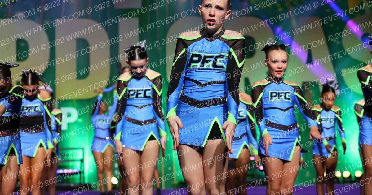 PunchFront Cheer WildFire · Mardi Gras Nationals