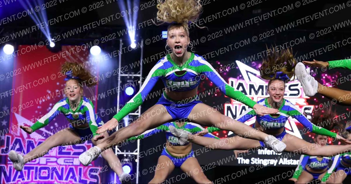 The Stingray Allstars Inferno · Jamfest Cheer Super Nationals