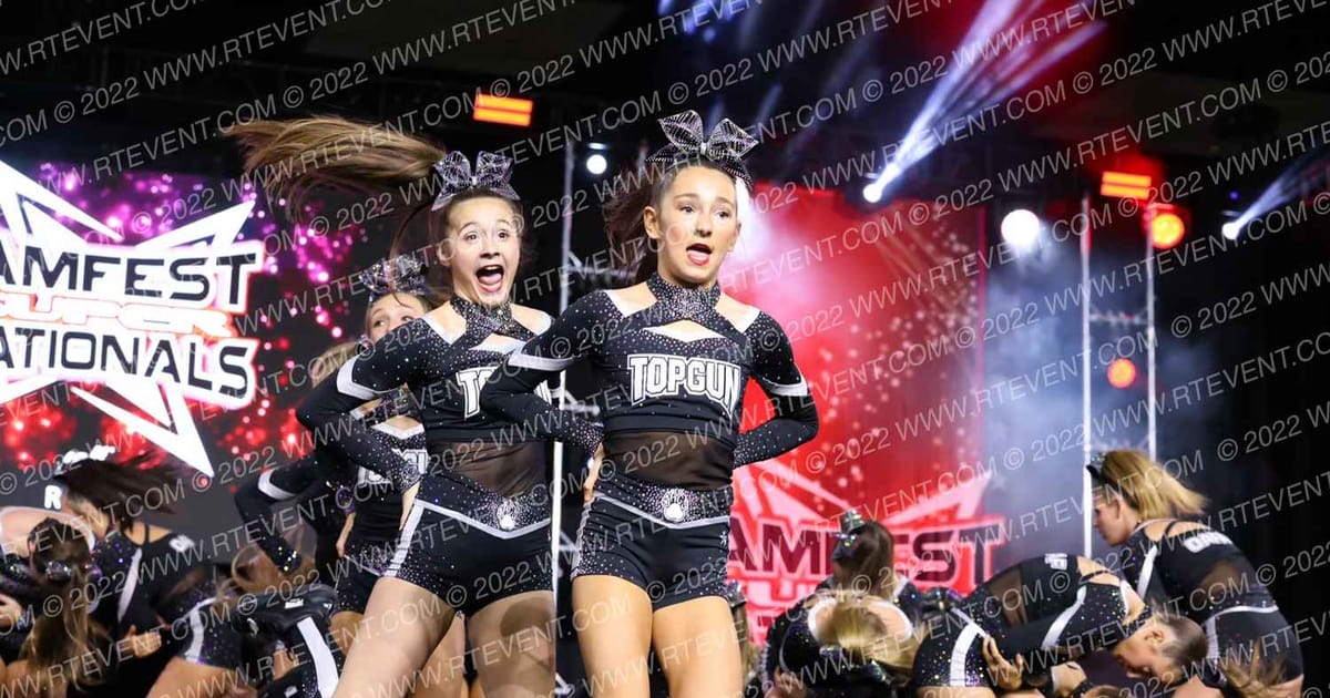 Top Gun All Stars Rubies · Jamfest Cheer Super Nationals
