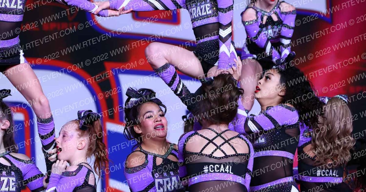 The Cheer Craze All Stars J-CREW · Spirit of Hope Grand Nationals