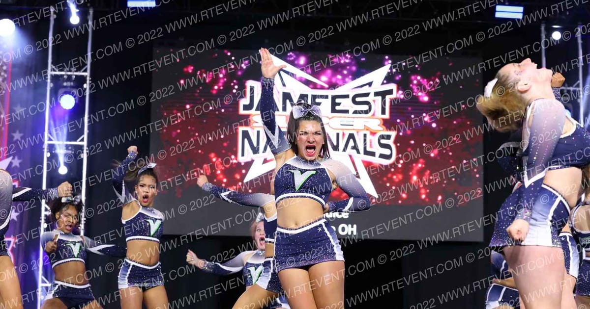 CheerVille OH Beetlejuice · Jamfest Cheer Super Nationals