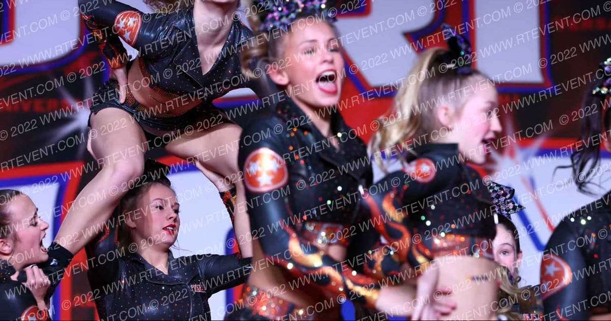 Top Gun Cheerleading Academy Ghostriders · Spirit of Hope Grand Nationals