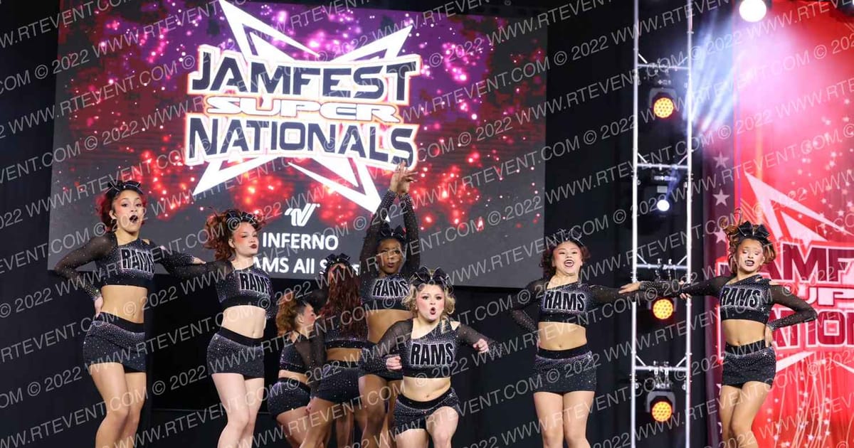RAMS All Stars INFERNO · Jamfest Cheer Super Nationals