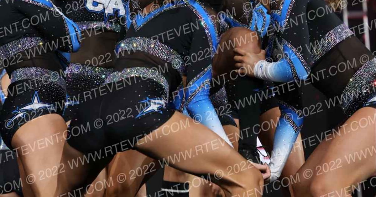 The California All Stars-Mesa Versace · Jamfest Cheer Super Nationals