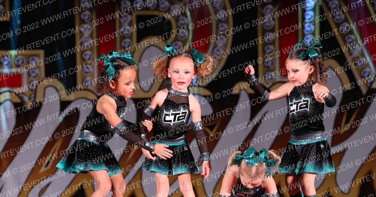 Cheer & Tumbling AllStars Tiny Teal · Celebrity OKC