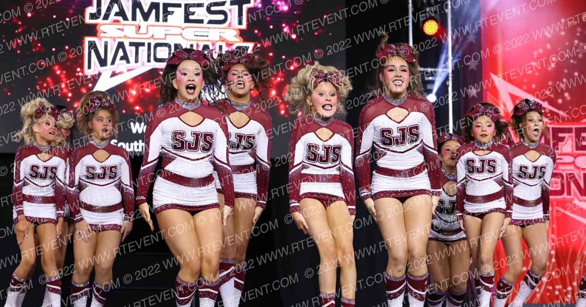 South Jersey Storm Weathergirls · Jamfest Cheer Super Nationals