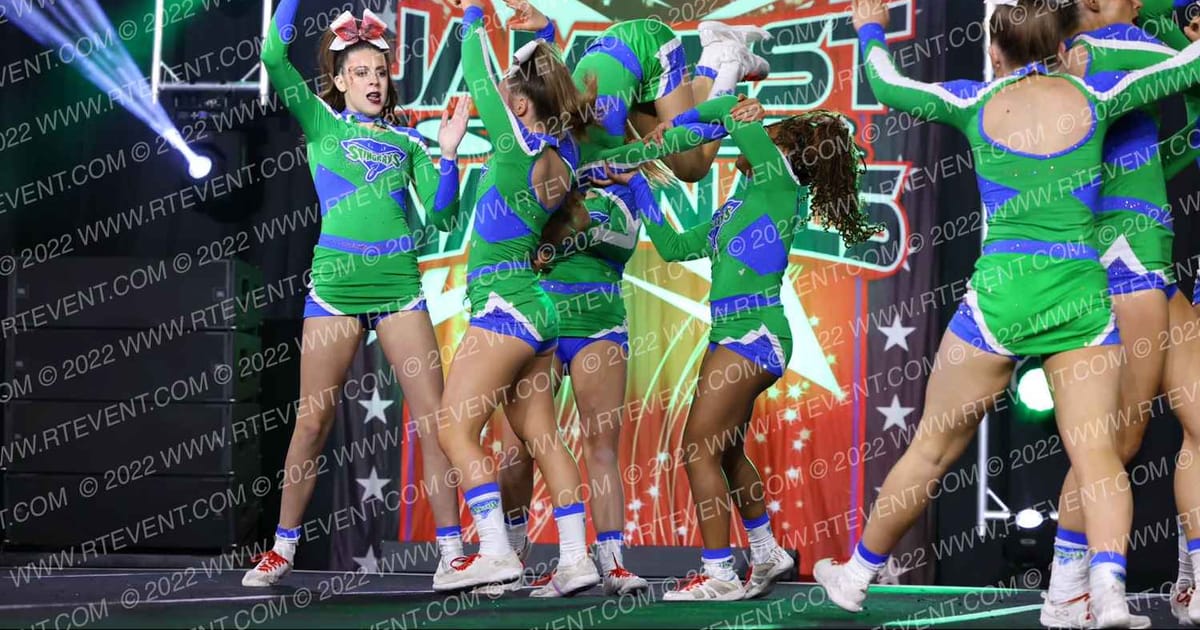 The Stingray Allstars Scarlet · Jamfest Cheer Super Nationals