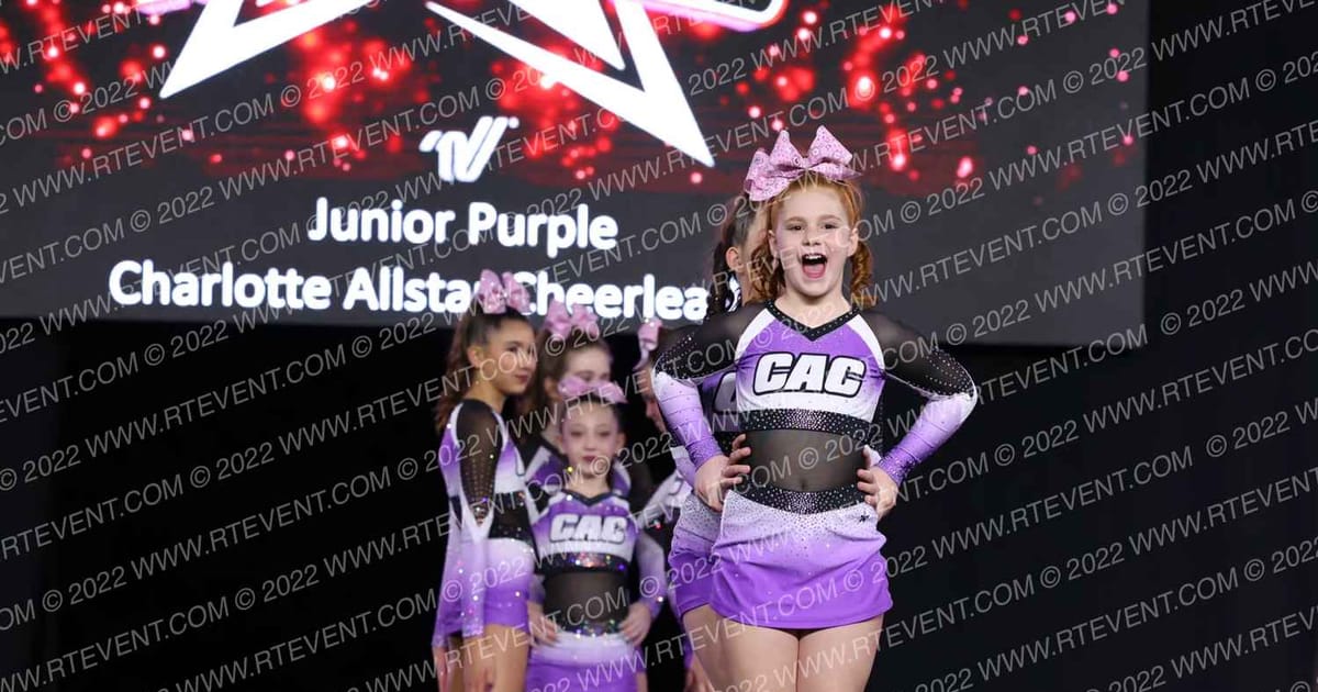 Charlotte Allstar Cheerleading Junior Purple · Jamfest Cheer Super Nationals