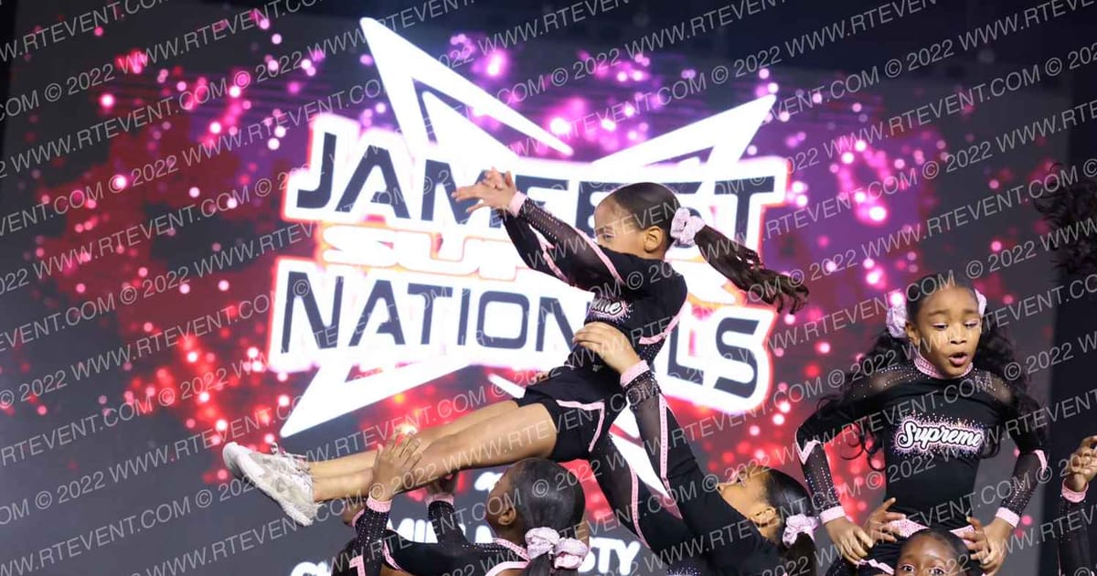 Cheer Supreme Allstars MINI MAJESTY · Jamfest Cheer Super Nationals