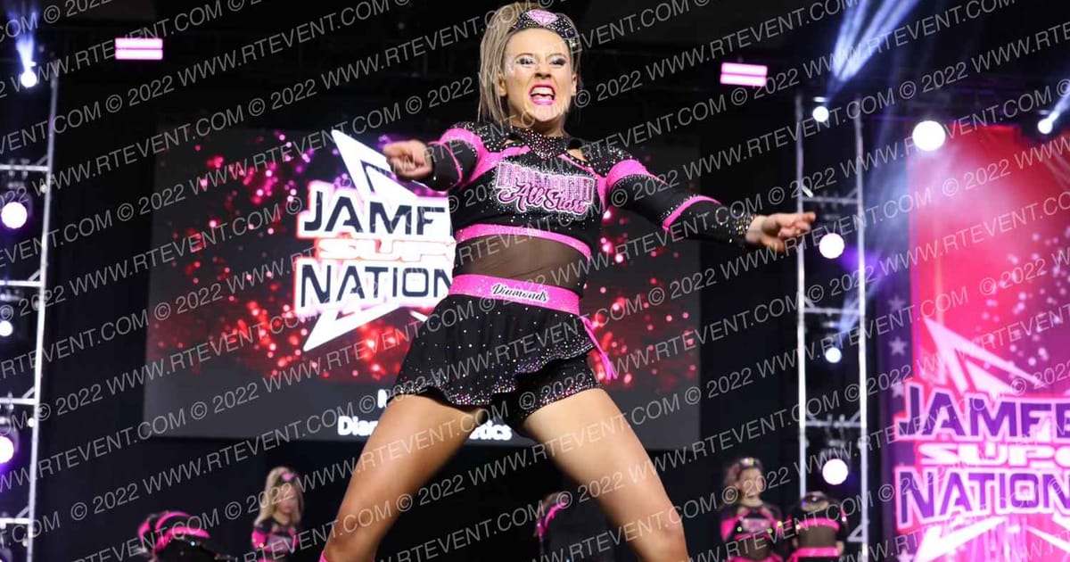 Diamond Athletics Miss twist · Jamfest Cheer Super Nationals