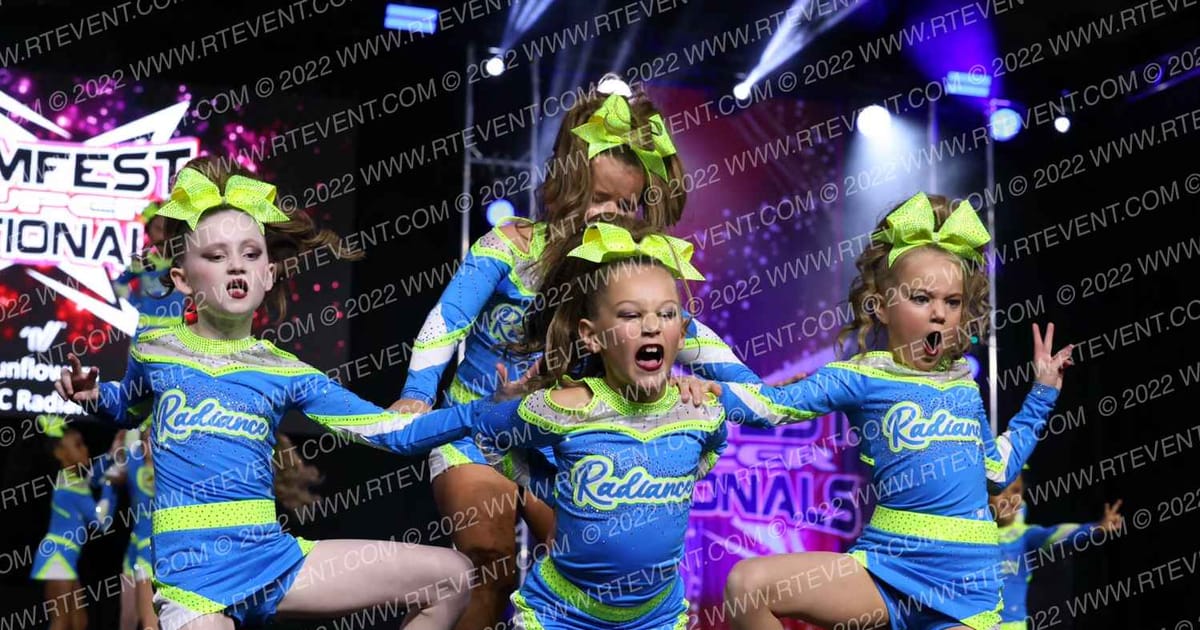 JPAC Radiance Sunflowers · Jamfest Cheer Super Nationals