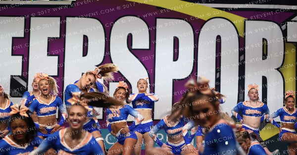 The Stingray All Stars Peach · CHEERSPORT NATIONALS HALL B4